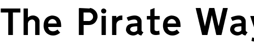 Font : Roadgeek-2005-Transport-Medium Custom Text : The Pirate Way Test your own text here Click to download or to view this font on a tshirt that can be custom printed in Bali