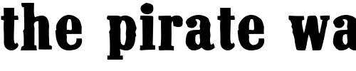 Font : Rodeoboy Custom Text : The Pirate Way Test your own text here Click to download or to view this font on a tshirt that can be custom printed in Bali