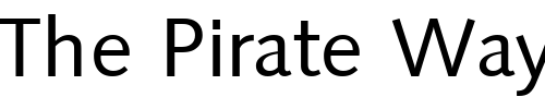 Font : RogerBecker Custom Text : The Pirate Way Test your own text here Click to download or to view this font on a tshirt that can be custom printed in Bali