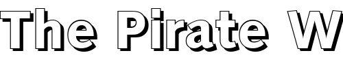 Font : RogerBeckerShadow-Bold Custom Text : The Pirate Way Test your own text here Click to download or to view this font on a tshirt that can be custom printed in Bali
