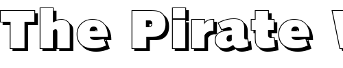 Font : RogerBeckerShadow-Heavy-Regular Custom Text : The Pirate Way Test your own text here Click to download or to view this font on a tshirt that can be custom printed in Bali