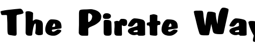 Font : Rogers-Regular Custom Text : The Pirate Way Test your own text here Click to download or to view this font on a tshirt that can be custom printed in Bali