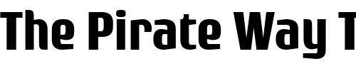 Font : Rogue-Sans-Bold Custom Text : The Pirate Way Test your own text here Click to download or to view this font on a tshirt that can be custom printed in Bali