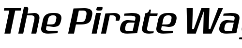 Font : Rogue-Sans-Ext-Light-Italic Custom Text : The Pirate Way Test your own text here Click to download or to view this font on a tshirt that can be custom printed in Bali