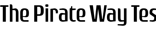 Font : Rogue-Sans-Light Custom Text : The Pirate Way Test your own text here Click to download or to view this font on a tshirt that can be custom printed in Bali