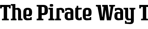Font : Rogue-Serif-Medium Custom Text : The Pirate Way Test your own text here Click to download or to view this font on a tshirt that can be custom printed in Bali