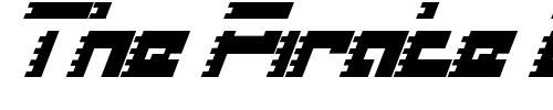 Font : Roid-Rage-Condensed-Italic Custom Text : The Pirate Way Test your own text here Click to download or to view this font on a tshirt that can be custom printed in Bali