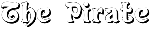 Font : Roland-Shadow Custom Text : The Pirate Way Test your own text here Click to download or to view this font on a tshirt that can be custom printed in Bali