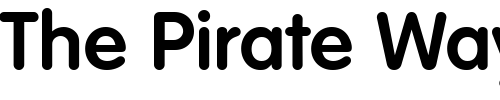 Font : RolandBecker-Bold Custom Text : The Pirate Way Test your own text here Click to download or to view this font on a tshirt that can be custom printed in Bali