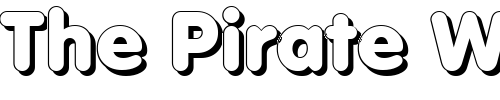 Font : RolandBeckerShadow-Heavy-Regular Custom Text : The Pirate Way Test your own text here Click to download or to view this font on a tshirt that can be custom printed in Bali