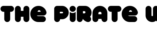 Font : Roller-Baby-BV Custom Text : The Pirate Way Test your own text here Click to download or to view this font on a tshirt that can be custom printed in Bali