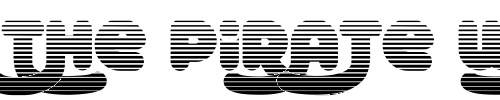 Font : Roller-Baby-BV-Alt-Gradient Custom Text : The Pirate Way Test your own text here Click to download or to view this font on a tshirt that can be custom printed in Bali