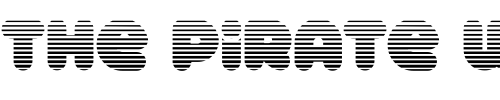 Font : Roller-Baby-BV-Gradient Custom Text : The Pirate Way Test your own text here Click to download or to view this font on a tshirt that can be custom printed in Bali