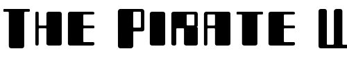Font : Rollerbollocks Custom Text : The Pirate Way Test your own text here Click to download or to view this font on a tshirt that can be custom printed in Bali