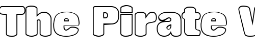 Font : RollingOutline-Regular Custom Text : The Pirate Way Test your own text here Click to download or to view this font on a tshirt that can be custom printed in Bali