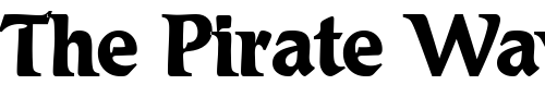 Font : RomDB-Normal Custom Text : The Pirate Way Test your own text here Click to download or to view this font on a tshirt that can be custom printed in Bali