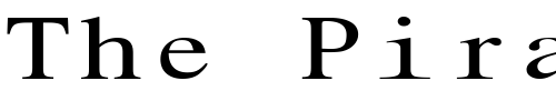 Font : RomanMonoExtended Custom Text : The Pirate Way Test your own text here Click to download or to view this font on a tshirt that can be custom printed in Bali