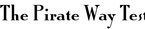 Font : RomanSolAltT Custom Text : The Pirate Way Test your own text here Click to download or to view this font on a tshirt that can be custom printed in Bali
