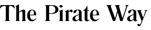 Font : Romana_Becker_Med Custom Text : The Pirate Way Test your own text here Click to download or to view this font on a tshirt that can be custom printed in Bali