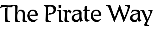 Font : Romic-Light-Plain Custom Text : The Pirate Way Test your own text here Click to download or to view this font on a tshirt that can be custom printed in Bali
