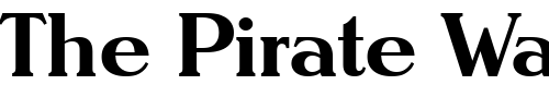 Font : RonaldBecker-Bold Custom Text : The Pirate Way Test your own text here Click to download or to view this font on a tshirt that can be custom printed in Bali