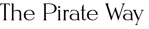 Font : RonaldBecker-ExtraLight Custom Text : The Pirate Way Test your own text here Click to download or to view this font on a tshirt that can be custom printed in Bali