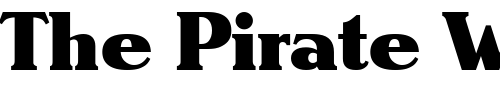 Font : RonaldBecker-Heavy Custom Text : The Pirate Way Test your own text here Click to download or to view this font on a tshirt that can be custom printed in Bali