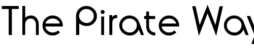 Font : Ronda-Light-Regular Custom Text : The Pirate Way Test your own text here Click to download or to view this font on a tshirt that can be custom printed in Bali