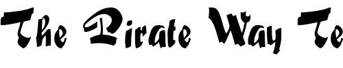 Font : Ronin-Normal Custom Text : The Pirate Way Test your own text here Click to download or to view this font on a tshirt that can be custom printed in Bali