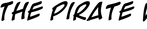 Font : Rooftop-Run-Italic Custom Text : The Pirate Way Test your own text here Click to download or to view this font on a tshirt that can be custom printed in Bali