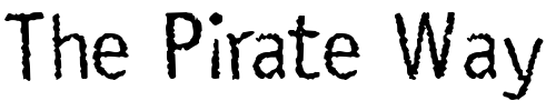 Font : Rosango-Normal Custom Text : The Pirate Way Test your own text here Click to download or to view this font on a tshirt that can be custom printed in Bali