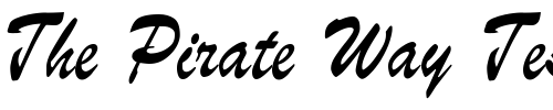 Font : RoscherkDL Custom Text : The Pirate Way Test your own text here Click to download or to view this font on a tshirt that can be custom printed in Bali