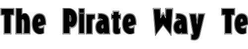 Font : Roslyn-Contour Custom Text : The Pirate Way Test your own text here Click to download or to view this font on a tshirt that can be custom printed in Bali