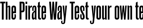 Font : RoswellThreeITC-TT Custom Text : The Pirate Way Test your own text here Click to download or to view this font on a tshirt that can be custom printed in Bali