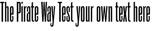 Font : RoswellTwoITC-TT Custom Text : The Pirate Way Test your own text here Click to download or to view this font on a tshirt that can be custom printed in Bali