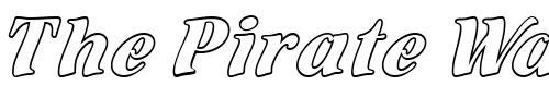 Font : RothsteinOutline-Normal Custom Text : The Pirate Way Test your own text here Click to download or to view this font on a tshirt that can be custom printed in Bali