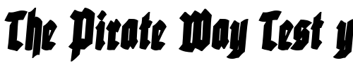 Font : RottenScriptTight Custom Text : The Pirate Way Test your own text here Click to download or to view this font on a tshirt that can be custom printed in Bali