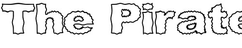 Font : Roughhewn-Outline Custom Text : The Pirate Way Test your own text here Click to download or to view this font on a tshirt that can be custom printed in Bali