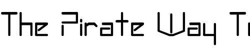 Font : Rsandromed Custom Text : The Pirate Way Test your own text here Click to download or to view this font on a tshirt that can be custom printed in Bali