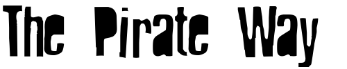 Font : RubOn Custom Text : The Pirate Way Test your own text here Click to download or to view this font on a tshirt that can be custom printed in Bali