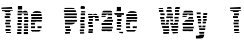 Font : RubOn-Lite Custom Text : The Pirate Way Test your own text here Click to download or to view this font on a tshirt that can be custom printed in Bali