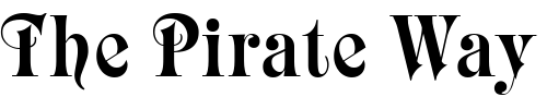 Font : Rubius Custom Text : The Pirate Way Test your own text here Click to download or to view this font on a tshirt that can be custom printed in Bali
