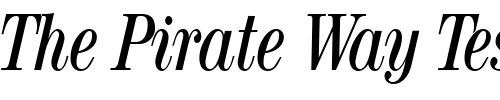 Font : RubyScriptNarrow-Bold Custom Text : The Pirate Way Test your own text here Click to download or to view this font on a tshirt that can be custom printed in Bali