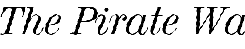 Font : RubyScriptWobble Custom Text : The Pirate Way Test your own text here Click to download or to view this font on a tshirt that can be custom printed in Bali
