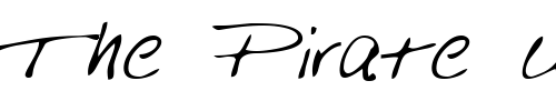 Font : RubysHand-Regular Custom Text : The Pirate Way Test your own text here Click to download or to view this font on a tshirt that can be custom printed in Bali