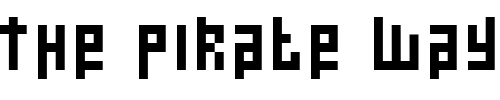 Font : RufusRed Custom Text : The Pirate Way Test your own text here Click to download or to view this font on a tshirt that can be custom printed in Bali