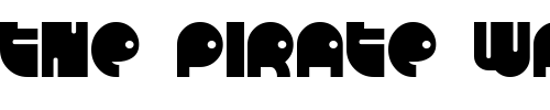 Font : RunTron-1983 Custom Text : The Pirate Way Test your own text here Click to download or to view this font on a tshirt that can be custom printed in Bali