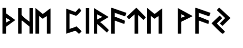 Font : Runic-Regular Custom Text : The Pirate Way Test your own text here Click to download or to view this font on a tshirt that can be custom printed in Bali