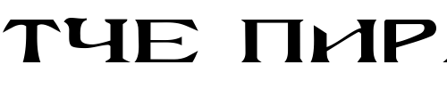 Font : RussianBlock Custom Text : The Pirate Way Test your own text here Click to download or to view this font on a tshirt that can be custom printed in Bali
