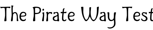 Font : Rustic-SageRegular Custom Text : The Pirate Way Test your own text here Click to download or to view this font on a tshirt that can be custom printed in Bali